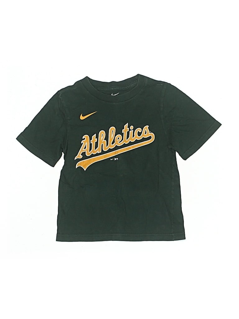 Pre-owned Nike Kids' Short Sleeve T-shirt In Green