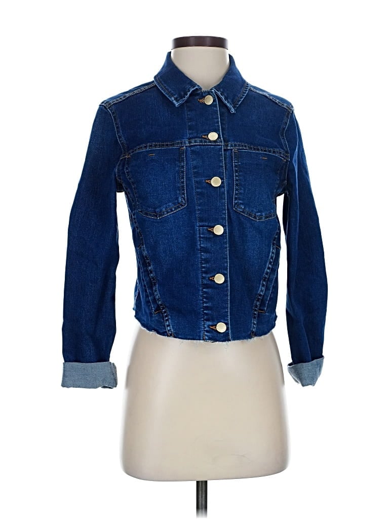 Pre-owned Industry Denim Jacket In Blue