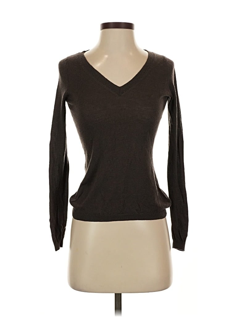 Pre-owned Banana Republic Wool Pullover Sweater In Brown