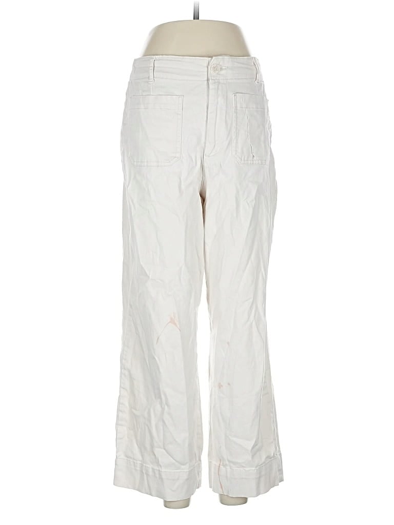 Pre-owned Bagatelle Casual Pants In White