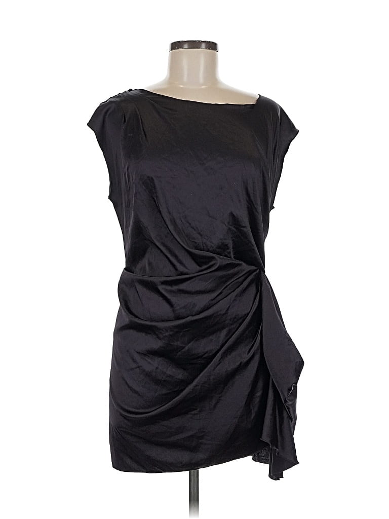 Pre-owned Bailey44 Sleeveless Top Black One Shoulder Neckline Tops