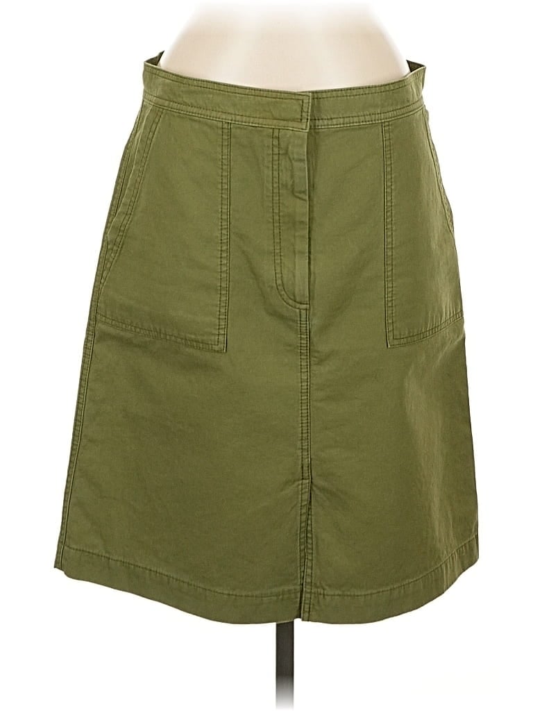 Pre-owned J.crew Factory Store Casual Skirt In Green