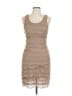 Studio M Tan Cocktail Dress Size L - photo 1