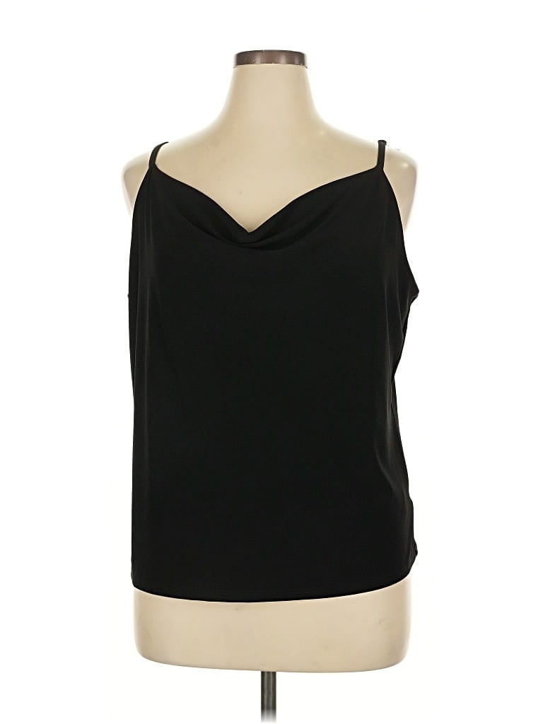 Torrid Tank Top Black Strapless Neckline Tops