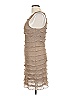 Studio M Tan Cocktail Dress Size L - photo 5