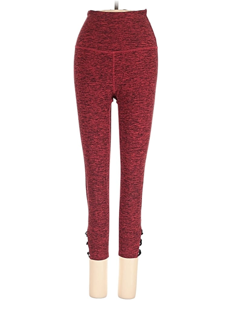 Pre-owned Beyond Yoga Active Pants In Red
