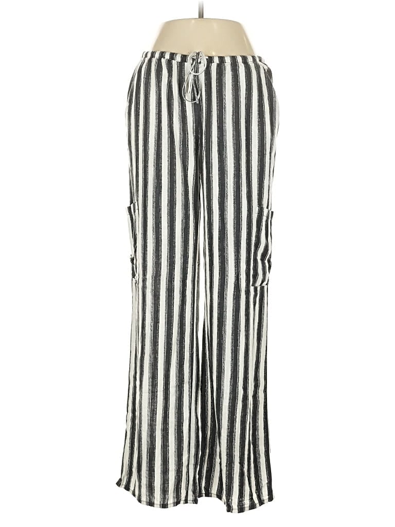 Pre-owned Divided By H&m Casual Pants In Silver