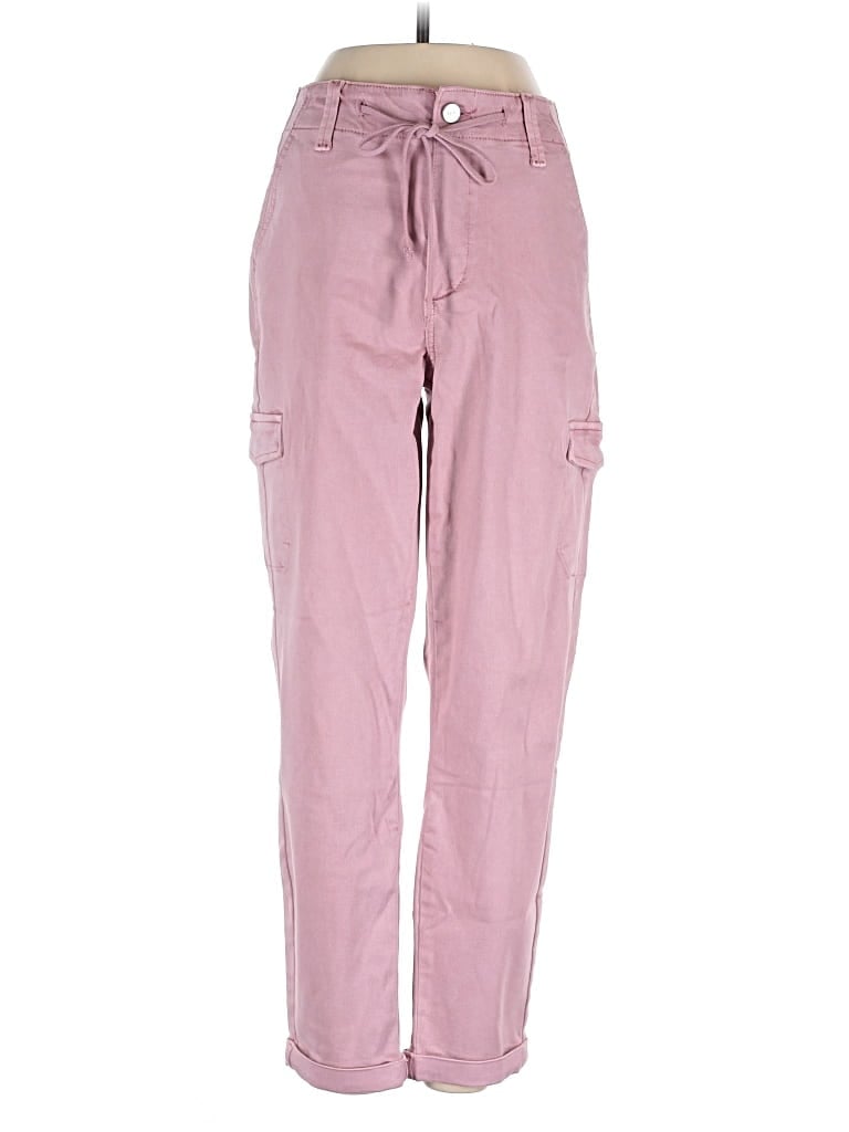 Pre-owned Paige Cargo Pants In Pink