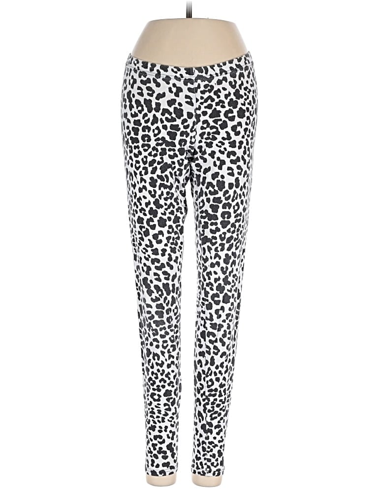 Pre-owned Cotton On Leggings In Silver