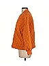 Shein Argyle Orange Jacket Size 6 - photo 5