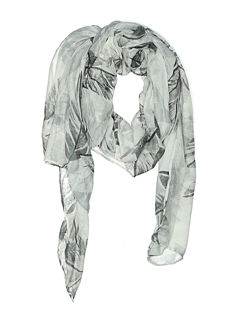 Pre-owned Unbranded Scarf In Gray