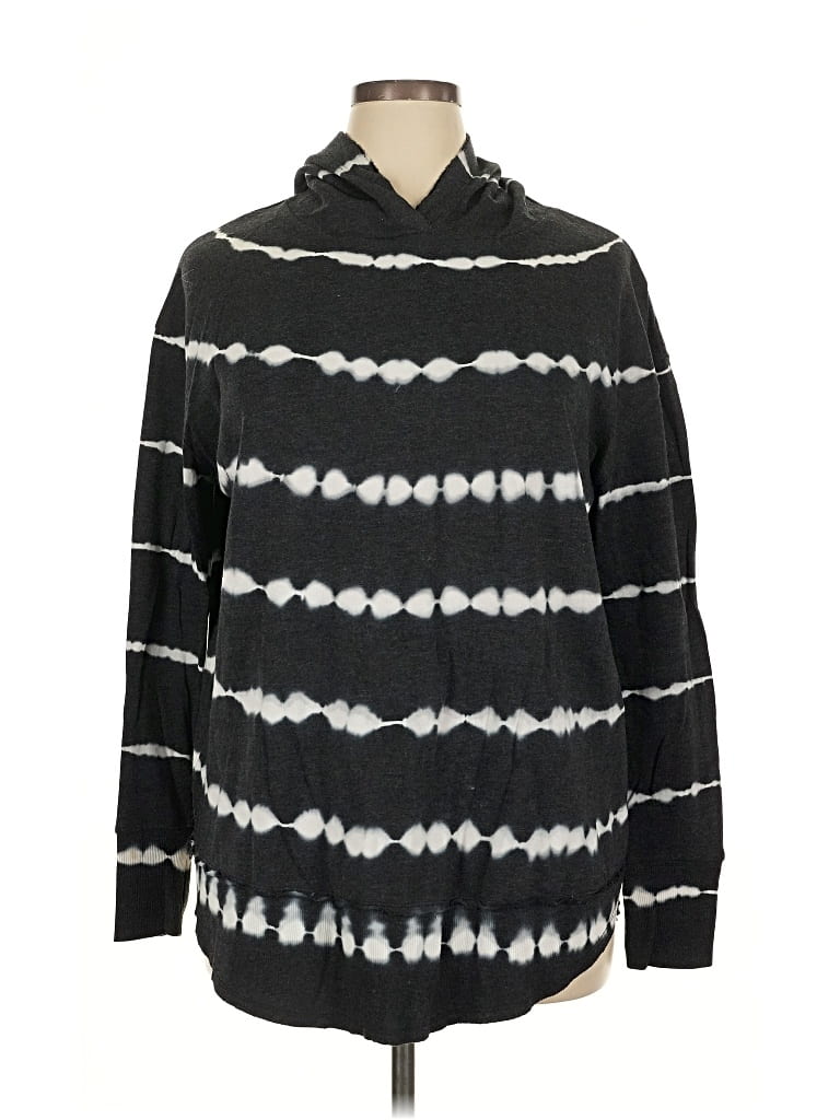 Pre-owned Peyton Jensen Pullover Sweater In Black