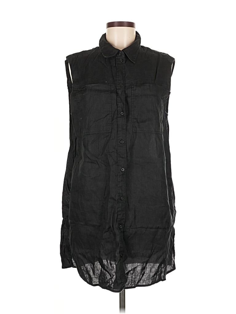 Pre-owned H&m Casual Dress In Black