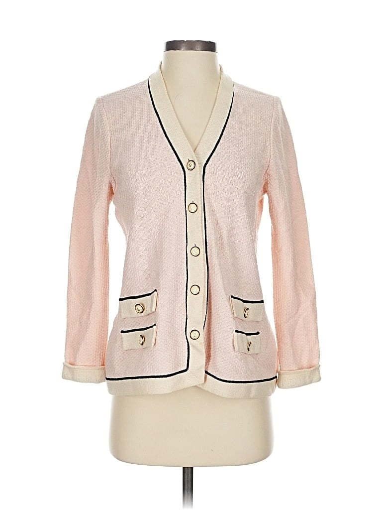 Pre-owned St. John Collection By Marie Gray Blazer Jacket In Pink