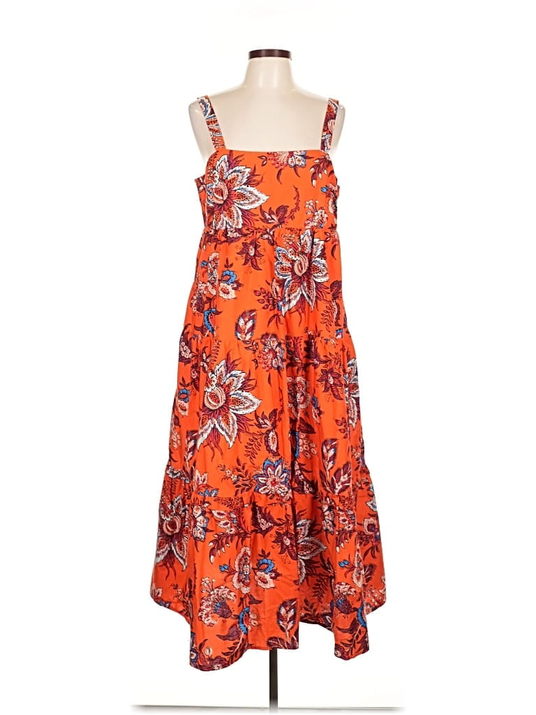 Pre-owned Rhode Casual Dress In Orange