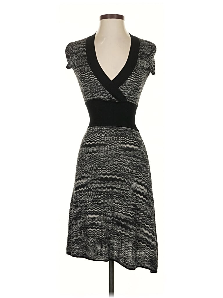Pre-owned Bcbgmaxazria Cocktail Dress In Black