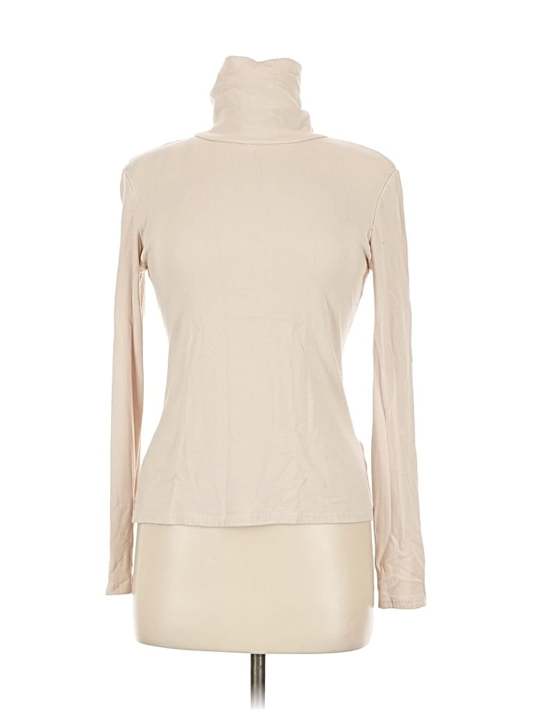 Pre-owned Trendy Queen Long Sleeve Turtleneck In Brown