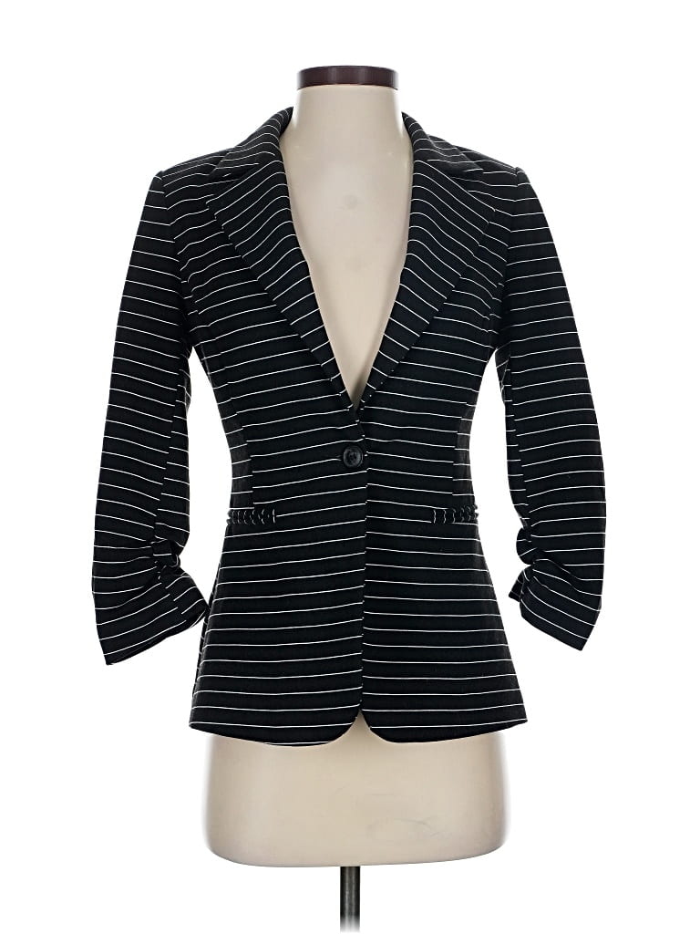 Pre-owned 41hawthorn Blazer Jacket In Black