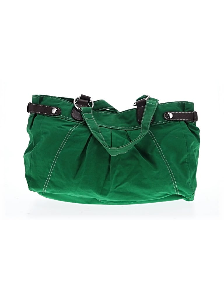 Pre-owned Unbranded Satchel In Green
