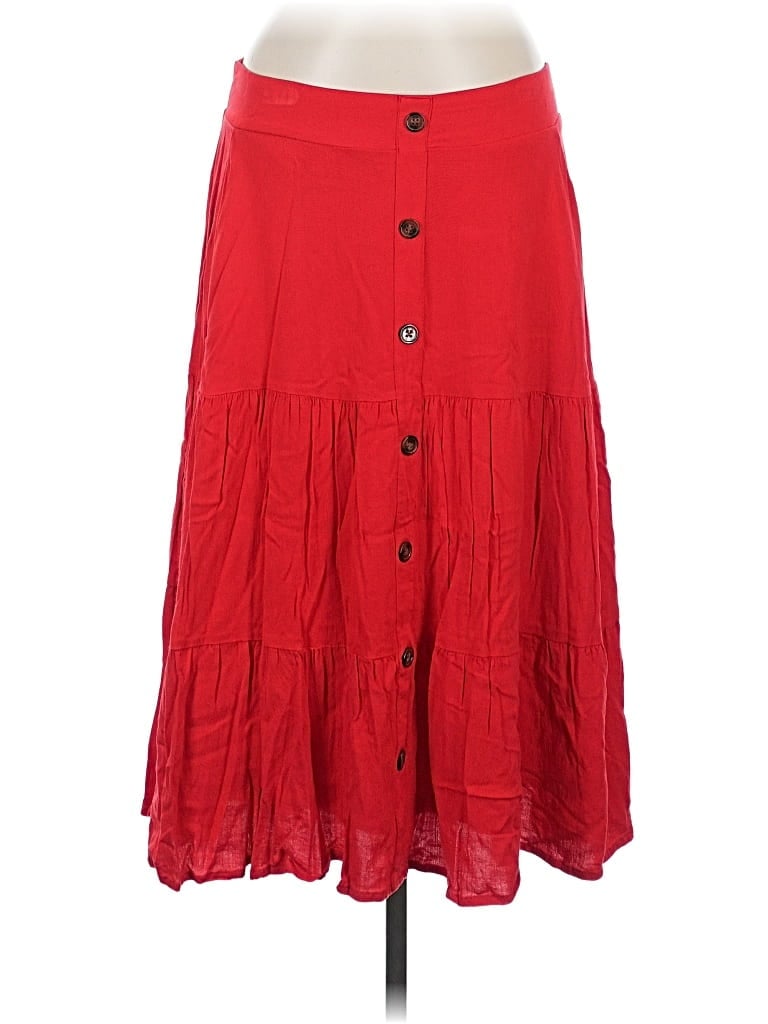 Pre-owned Torrid Casual Skirt In Red
