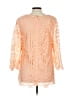 Hayden 100% Polyester Orange 3/4 Sleeve Blouse Size L - photo 2