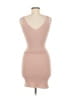 Ela Solid Tan Cocktail Dress Size 6 - photo 2
