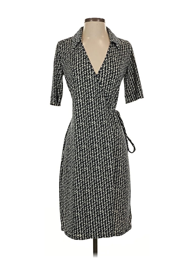Pre-owned Max Studio Casual Dress In Gray