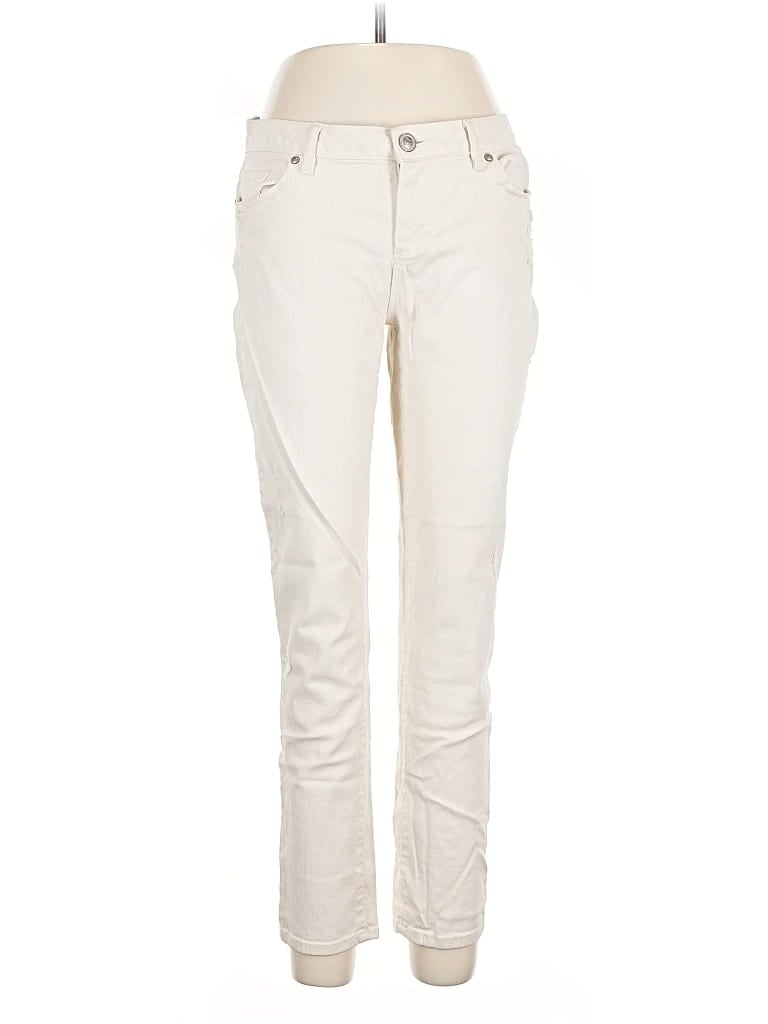 Pre-owned Lc Lauren Conrad Jeans In White