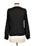 Maje Polka Dots Black Long Sleeve Blouse Size Med (2) - photo 2