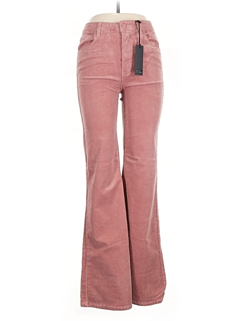 Black Label By C'est Toi Casual Pants In Pink