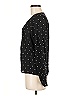 Maje Polka Dots Black Long Sleeve Blouse Size Med (2) - photo 5