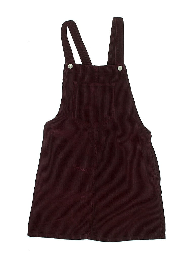 Pre-owned Topshop Casual Dress In Burgundy