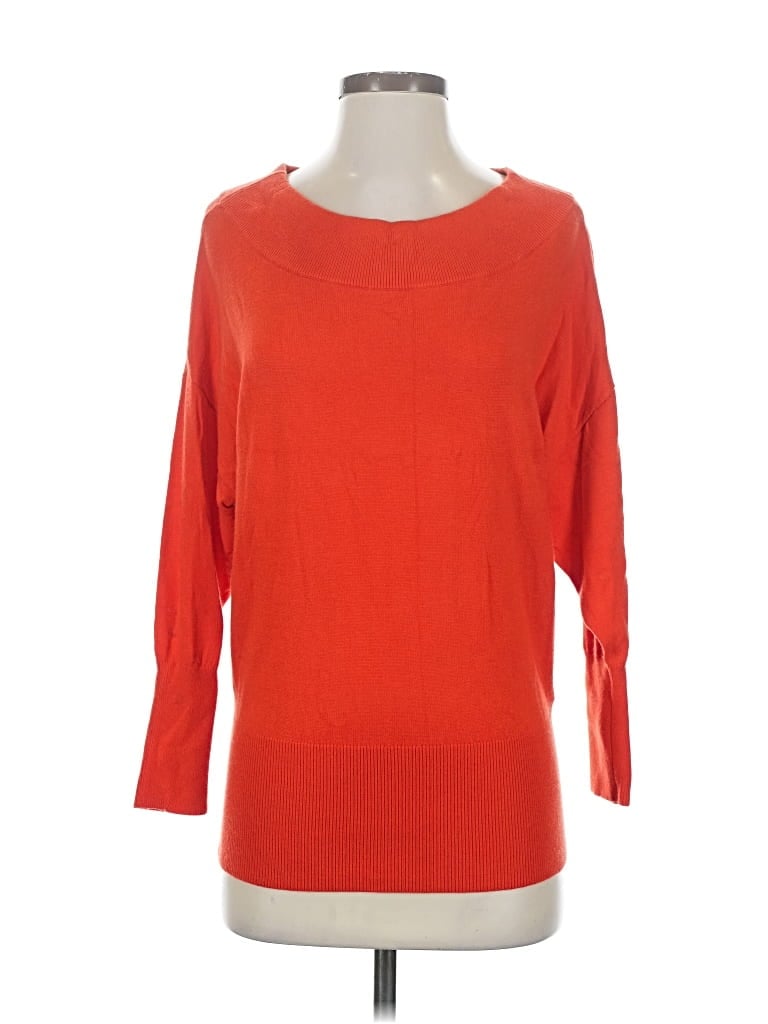 Express Pullover Sweater In Orange