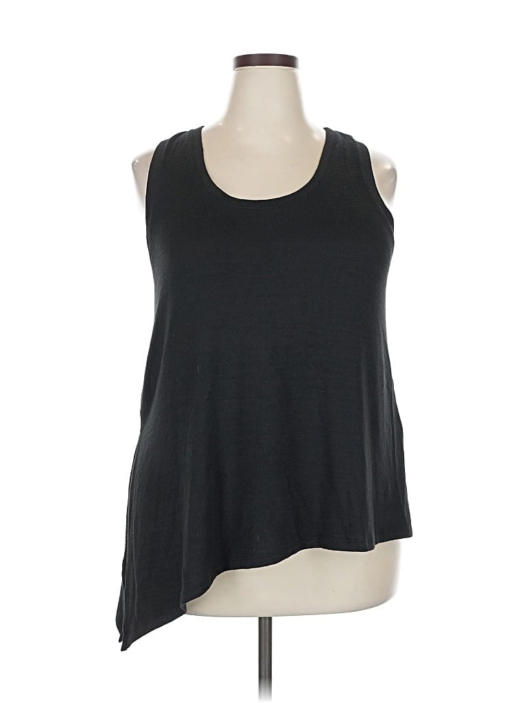 Pre-owned Market & Spruce Sleeveless T-shirt In Black