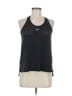 Nike 100% Polyester Black Active Tank Size M - photo 1