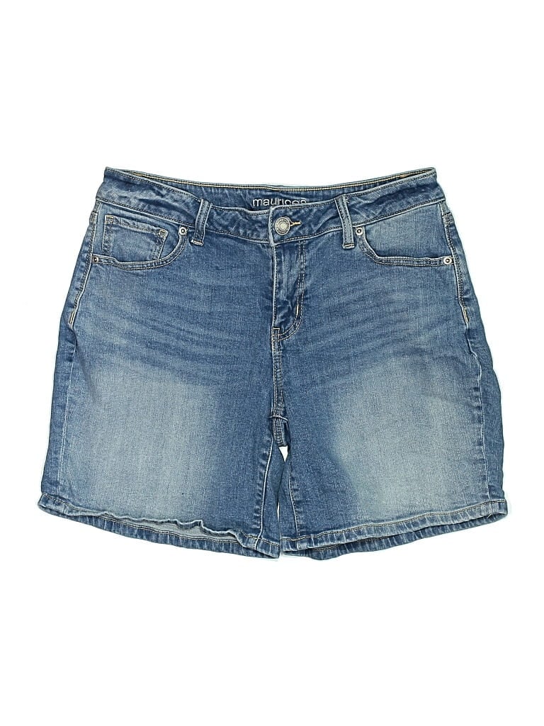 Pre-owned Maurices Denim Shorts In Blue