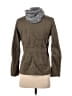 LE3NO 100% Cotton Brown Jacket Size S - photo 2