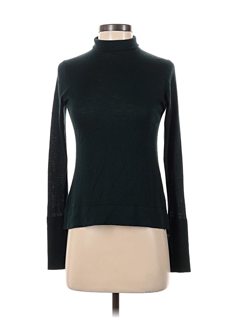 Pre-owned Zara Turtleneck Sweater In Black