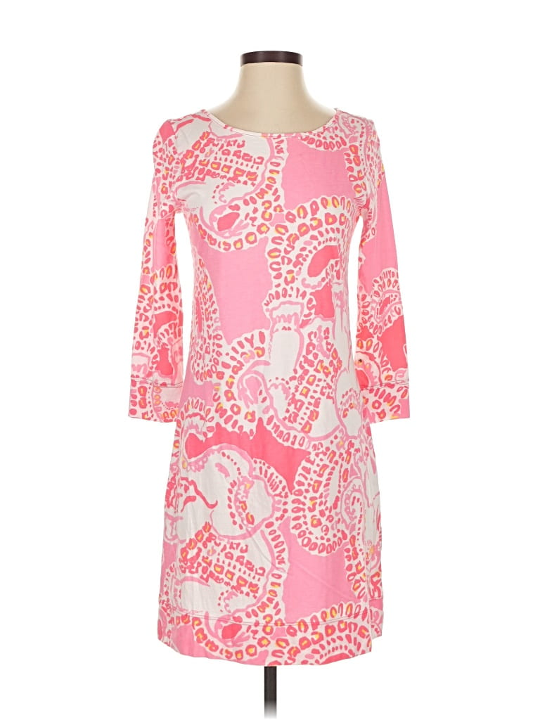 Pre-owned Lilly Pulitzer Casual Dress In Pink