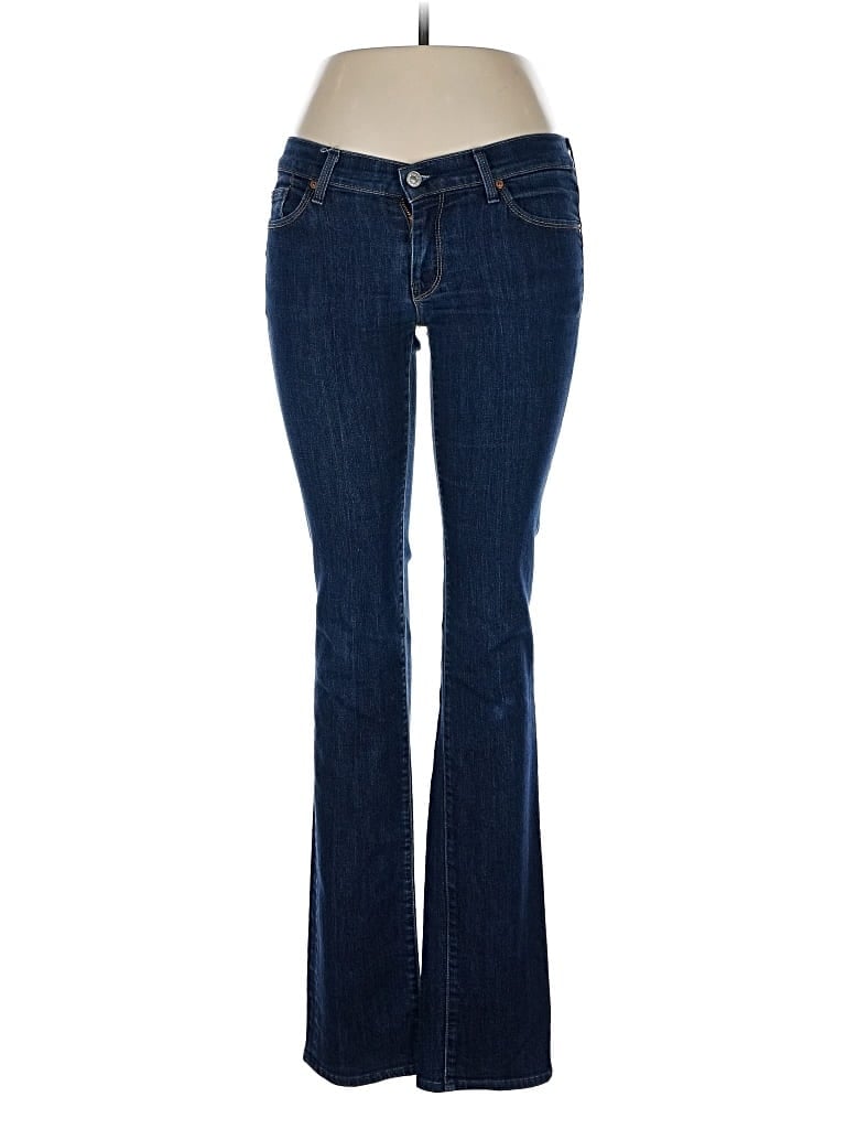 Pre-owned 7 For All Mankind Jeans In Blue