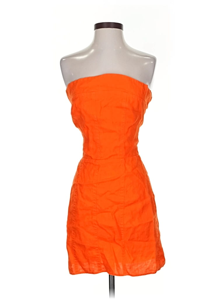 Pre-owned Reformation Cocktail Dress In Orange