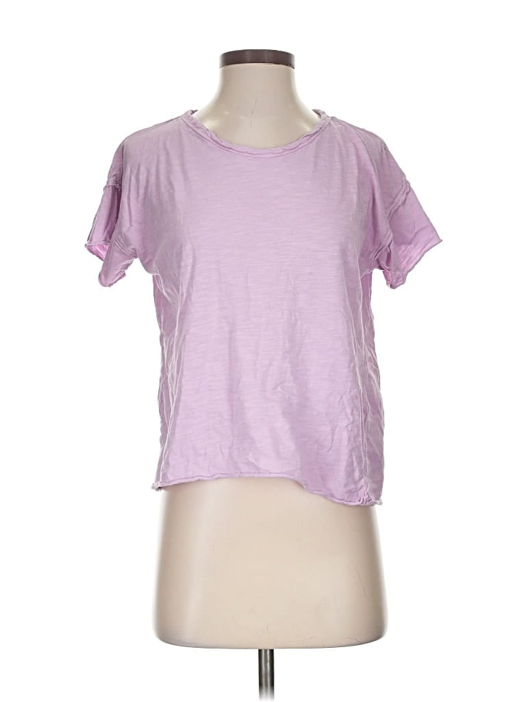Pre-owned Pilcro Short Sleeve T-shirt In Purple