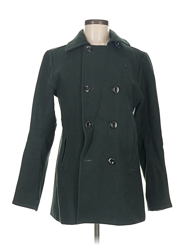 Pre-owned G-star Raw Coat In Green