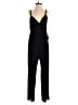 MICHAEL Michael Kors 100% Polyester Solid Black Jumpsuit Size XS - photo 1