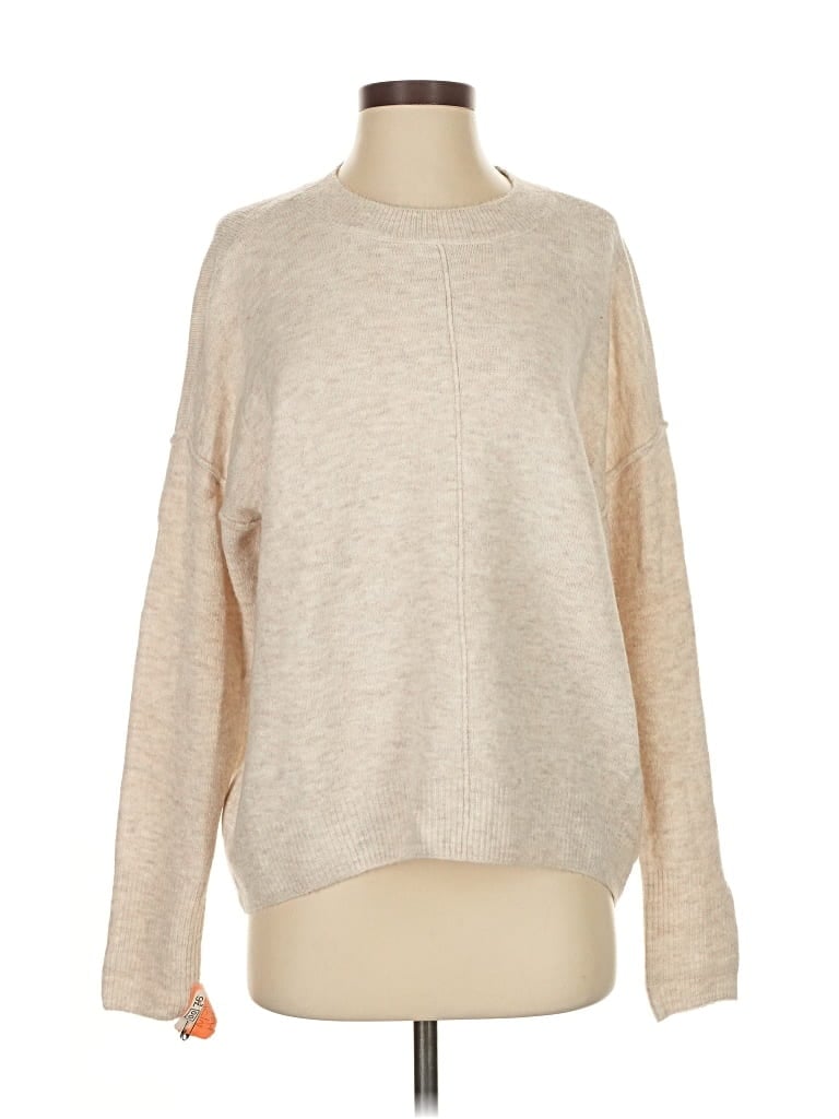 Pre-owned Vince Camuto Pullover Sweater In Brown