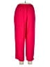 Zara 100% Polyester Red Pink Casual Pants Size L - photo 2