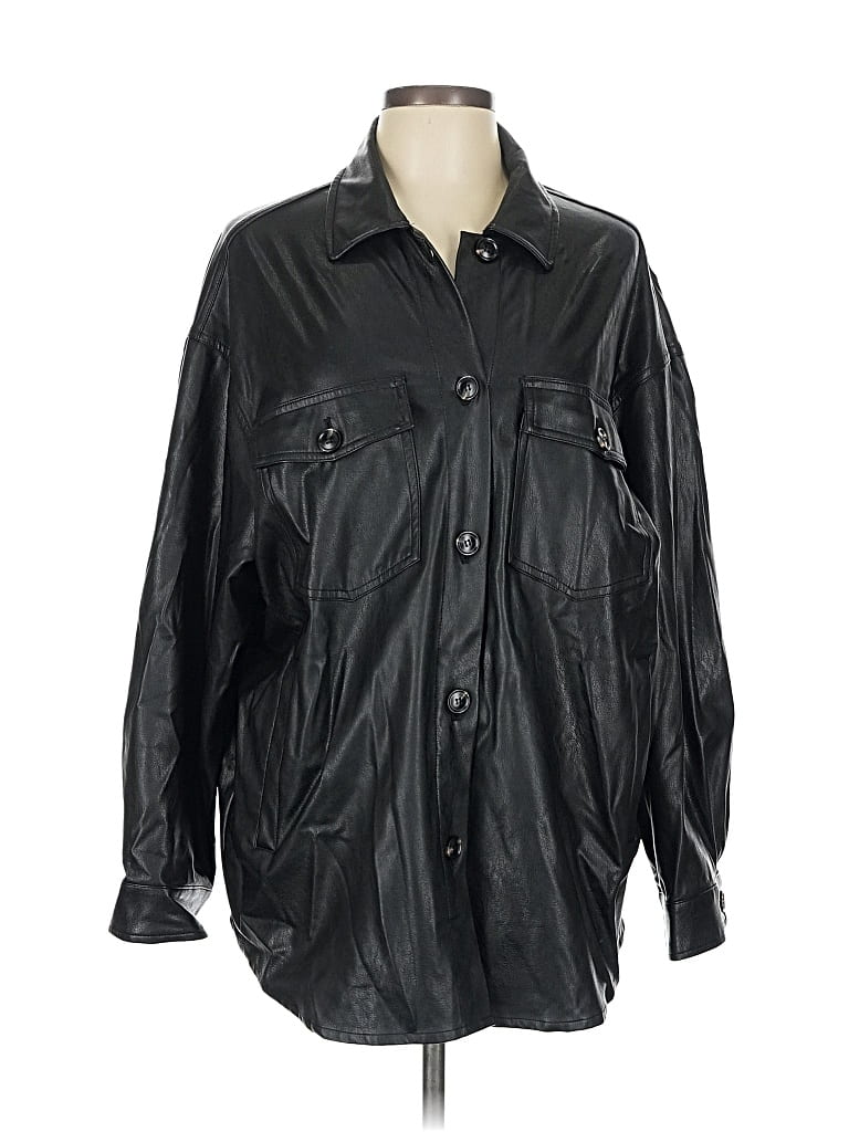 Pre-owned Vintage Havana Raincoat In Black