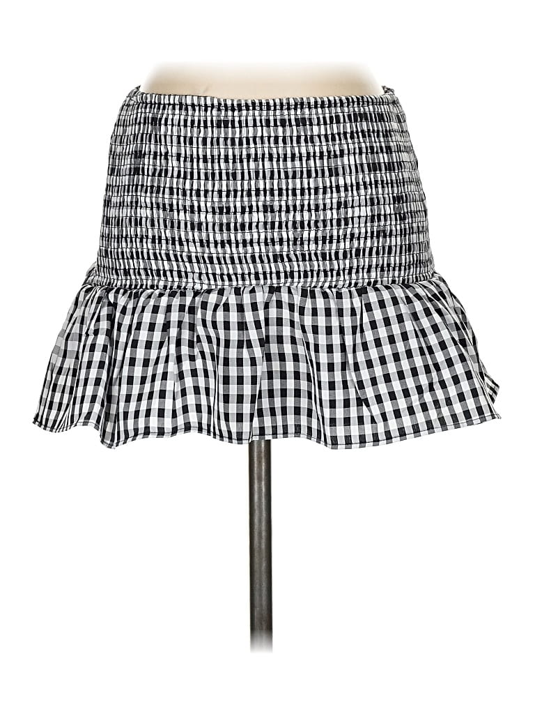 Pre-owned Peppermayo Casual Skirt In Gray