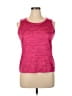 Made for Life 100% Polyester Pink Active Tank Size XL - photo 1