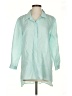 Nic + Zoe 100% Polyester Teal 3/4 Sleeve Blouse Size S - photo 1